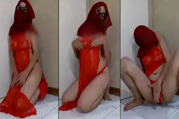 Live Jilbab Rahmatina Cantik Hot Mengundang Berahi